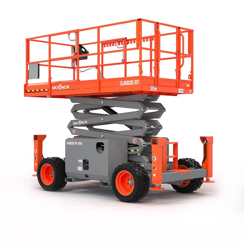 Hire Skyjack SJ6826 RT Scissor Lift | Empire Hire Group